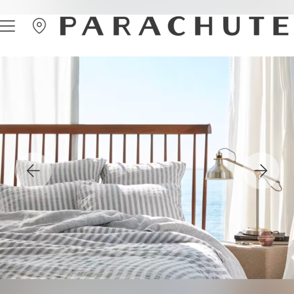 Parachute • Striped Linen Sham Set - Picture 3 of 8